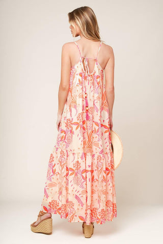 LAUREN SECRET GARDEN WOVEN MAXI DRESS - Glamourous Grace