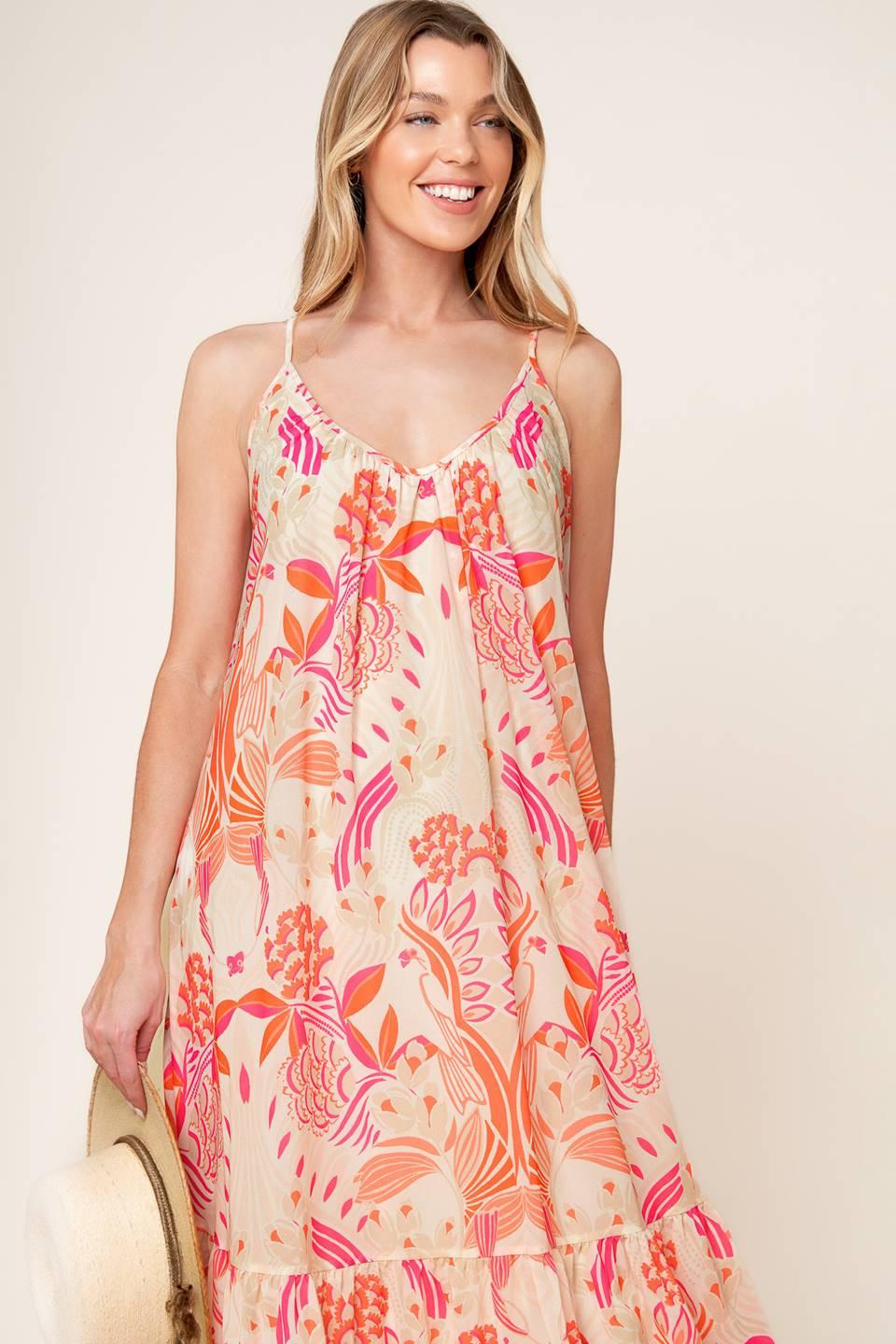 LAUREN SECRET GARDEN WOVEN MAXI DRESS - Glamourous Grace