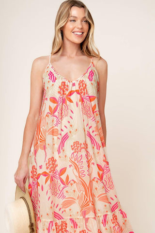 LAUREN SECRET GARDEN WOVEN MAXI DRESS - Glamourous Grace