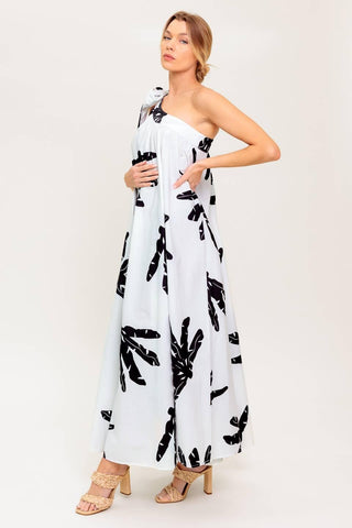 SUNSET SERENADE WOVEN MAXI DRESS - Glamourous Grace