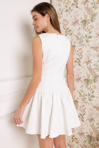 PALM PICNIC WOVEN MINI DRESS - Glamourous Grace