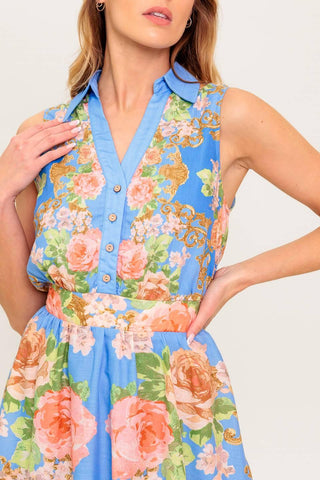LOST IN A DREAM WOVEN MIDI DRESS - Glamourous Grace