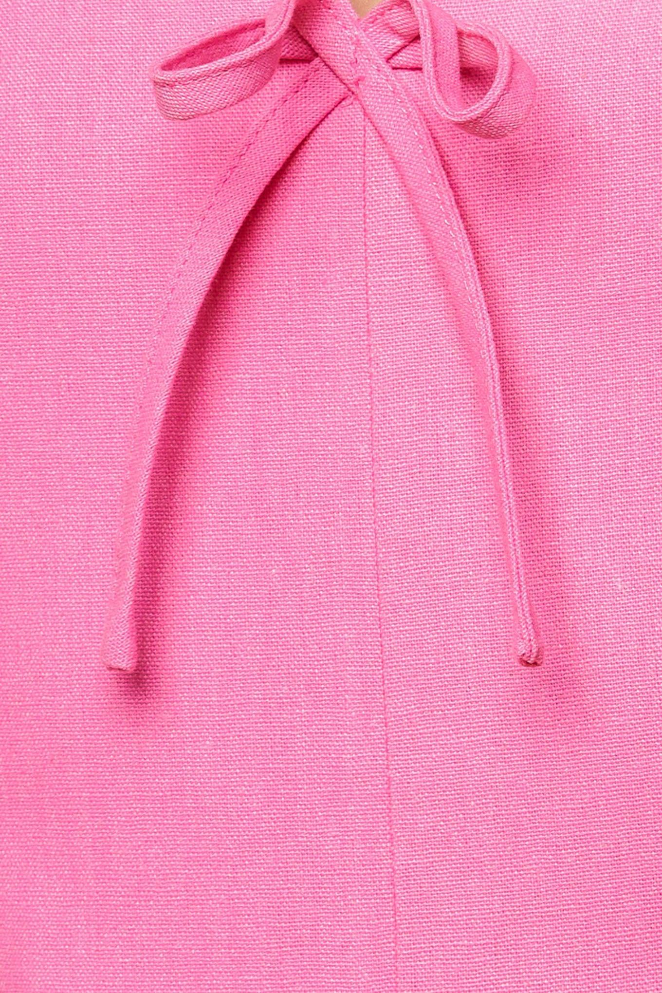 LET THE LIGHT PINK WOVEN MIDI DRESS - Glamourous Grace