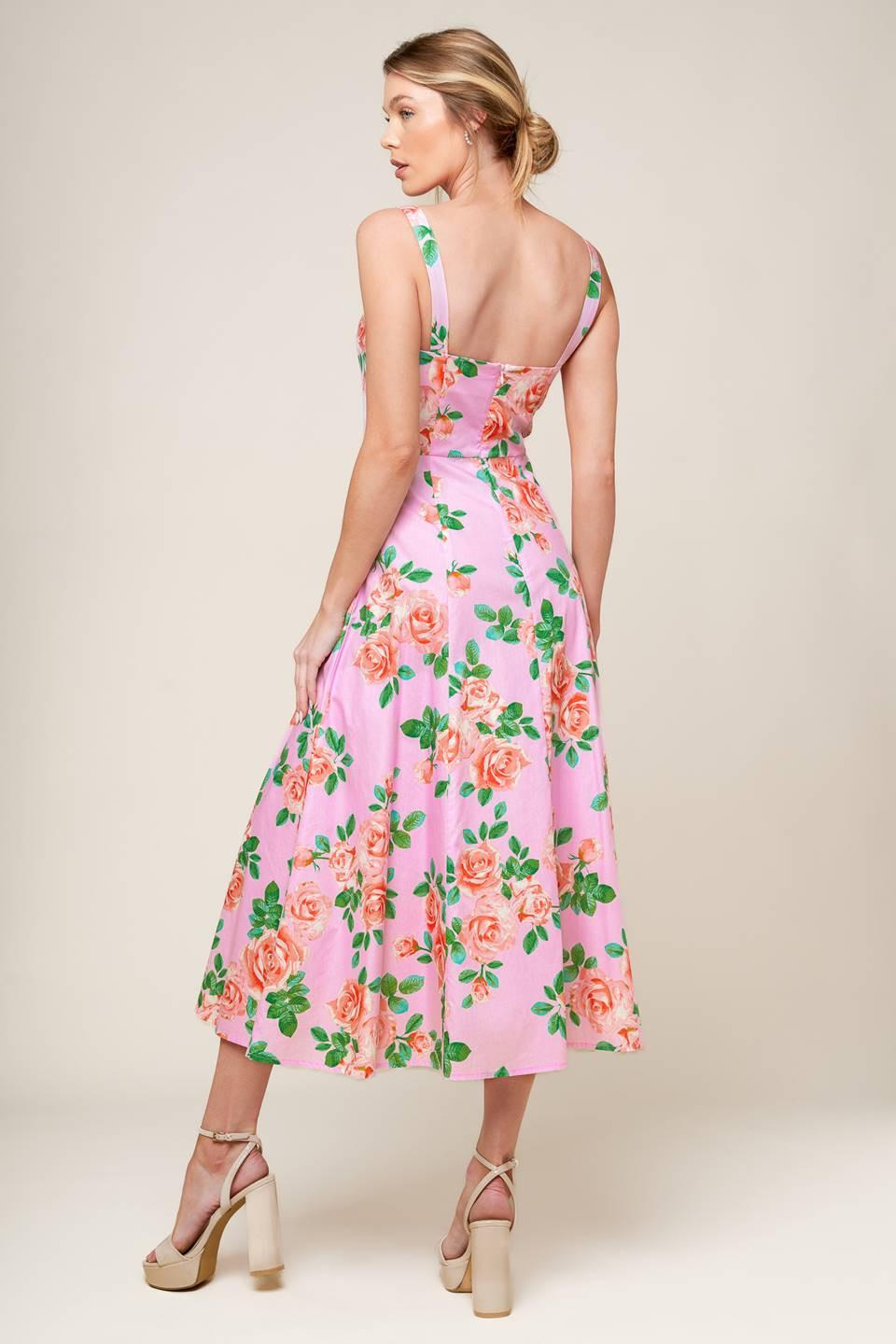 TIME FOR TEAM WOVEN MIDI DRESS - Glamourous Grace