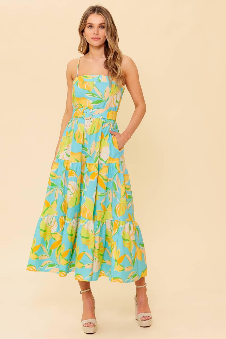 PERFECTION BOUND WOVEN MDI DRESS - Glamourous Grace