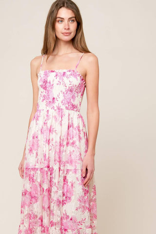 IN THIS MOMENT WOVEN LACE MAXI DRESS - Glamourous Grace