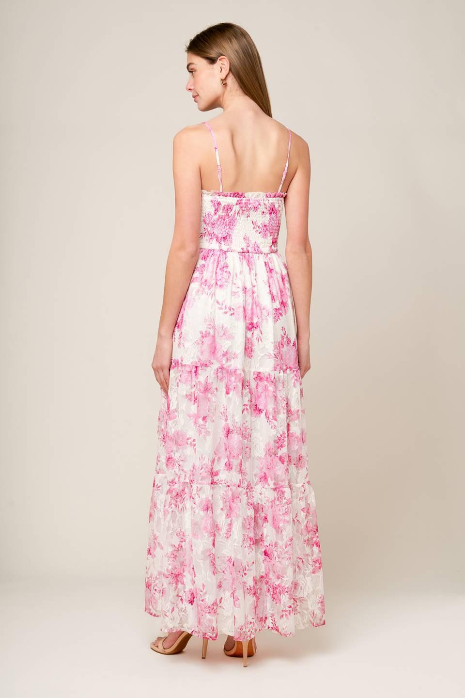 IN THIS MOMENT WOVEN LACE MAXI DRESS - Glamourous Grace