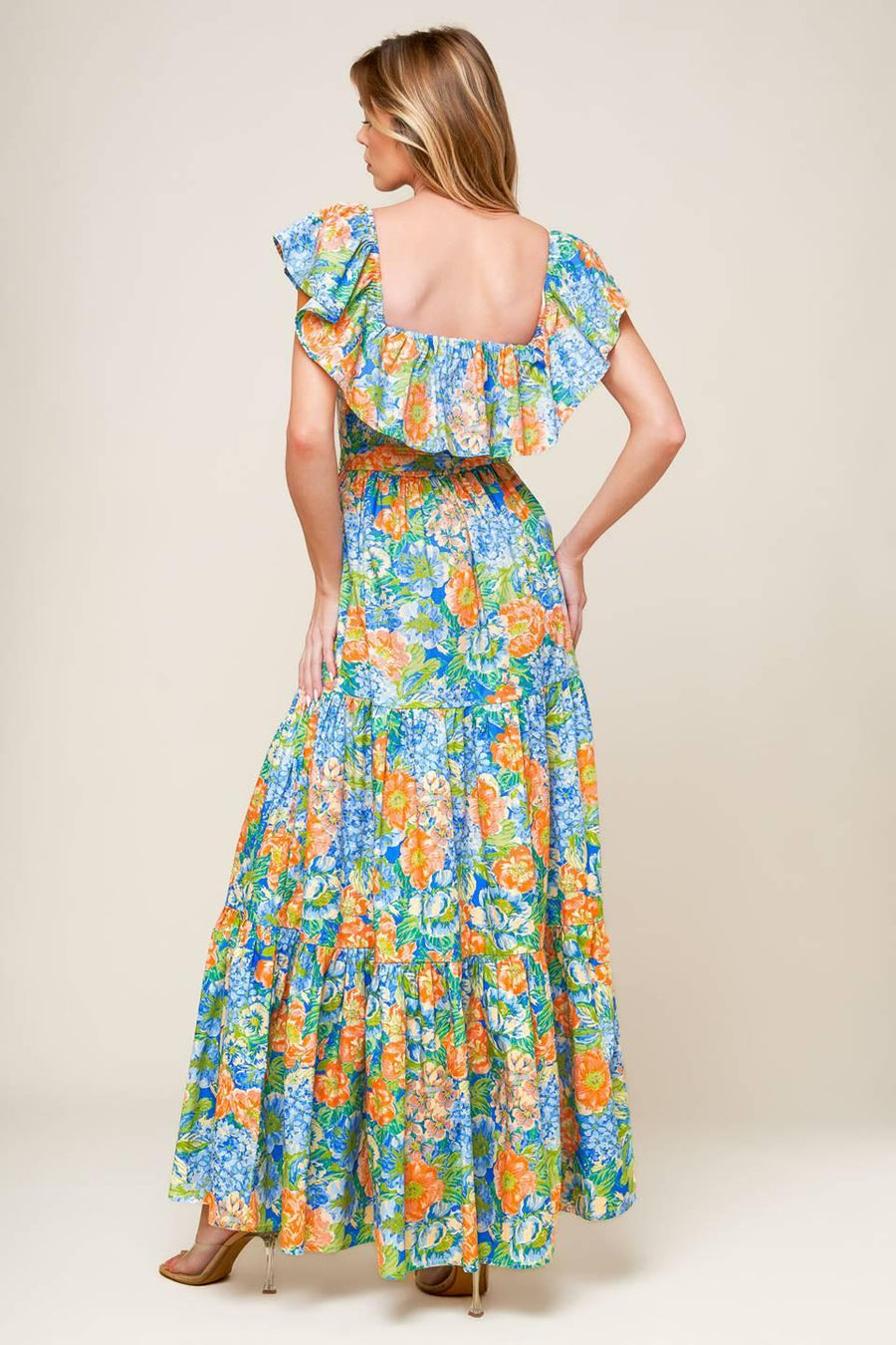 DELIGHTFUL GARDEN PARTY WOVEN MAXI DRESS - Glamourous Grace