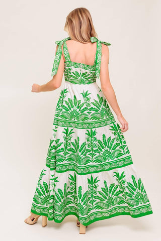 DREAM WALKER OLIVE WOVEN MAXI DRESS - Glamourous Grace