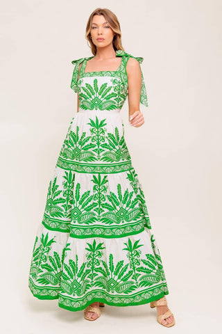 DREAM WALKER OLIVE WOVEN MAXI DRESS - Glamourous Grace
