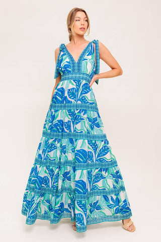 SHOW YOUR LOVE WOVEN MAXI DRESS - Glamourous Grace