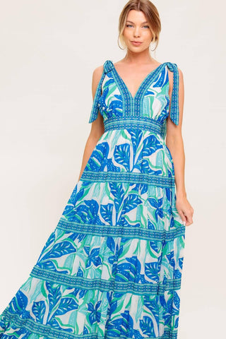 SHOW YOUR LOVE WOVEN MAXI DRESS - Glamourous Grace