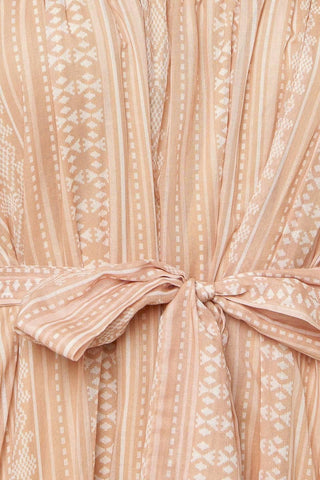 FROLIC THROUGH FIELDS WOVEN MIDI DRESS - Glamourous Grace