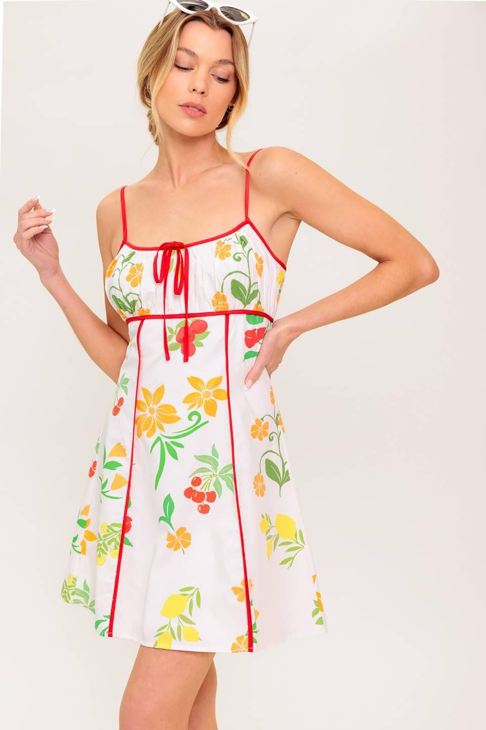 HEART OF GOLD WOVEN MINI DRESS - Glamourous Grace