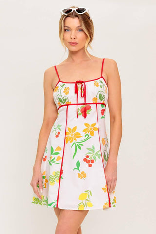 HEART OF GOLD WOVEN MINI DRESS - Glamourous Grace