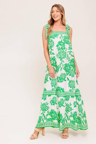 GARDEN TALES WOVEN MAXI DRESS - Glamourous Grace
