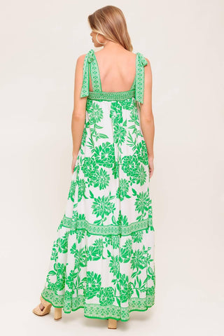 GARDEN TALES WOVEN MAXI DRESS - Glamourous Grace
