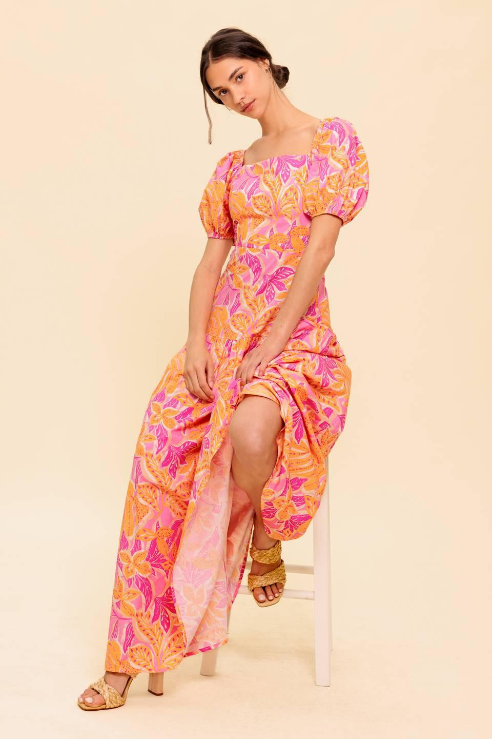 LITTLE LUXURIES WOVEN MAXI DRESS - Glamourous Grace