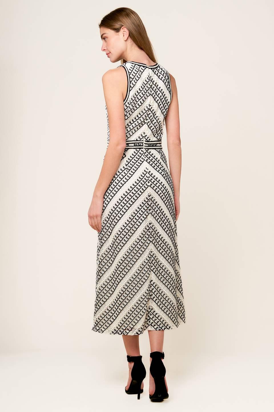 TERRIFIC TIMING CROCHET MIDI DRESS - Glamourous Grace