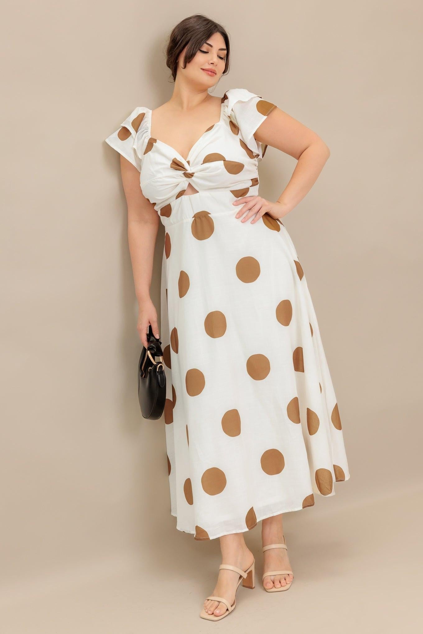 MOJITO MOOD WOVEN MIDI DRESS - Glamourous Grace