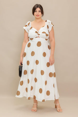 MOJITO MOOD WOVEN MIDI DRESS - Glamourous Grace