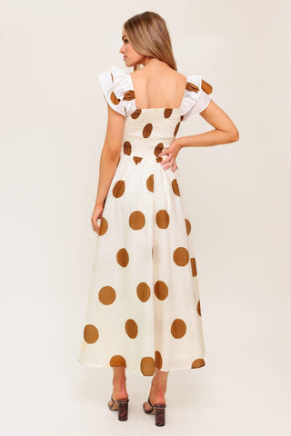 MOJITO MOOD WOVEN MIDI DRESS - Glamourous Grace