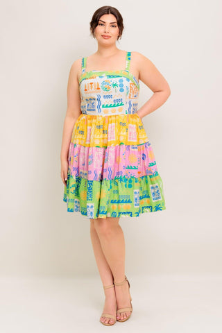 OUT OF OFFICE GREEN WOVEN MINI DRESS - Glamourous Grace