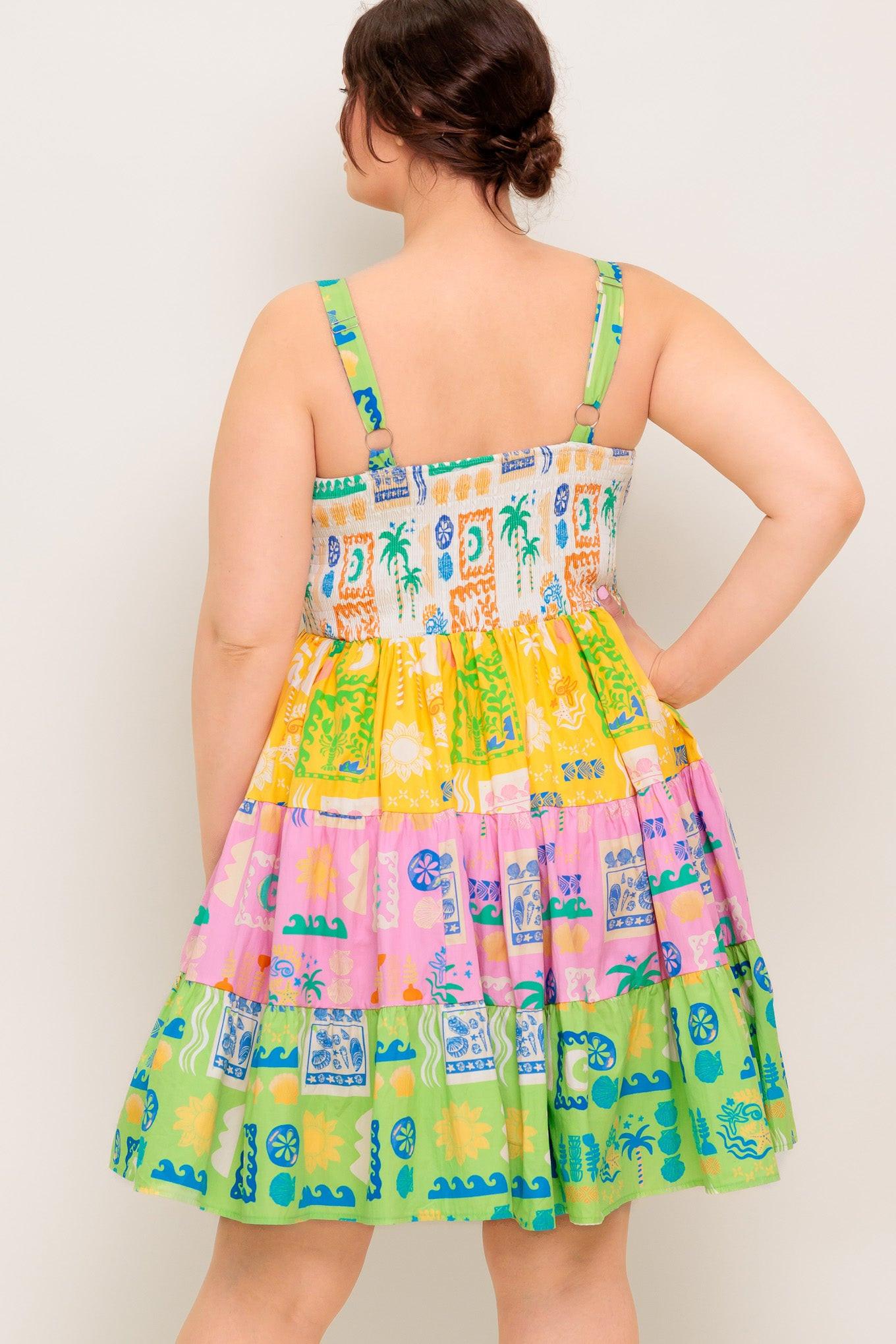 OUT OF OFFICE GREEN WOVEN MINI DRESS - Glamourous Grace