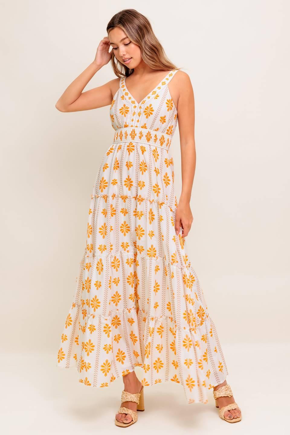 DAILY DELIGHT WOVEN MAXI DRESS - Glamourous Grace