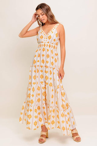 DAILY DELIGHT WOVEN MAXI DRESS - Glamourous Grace