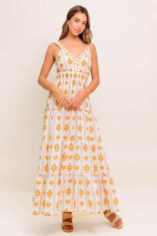 DAILY DELIGHT WOVEN MAXI DRESS - Glamourous Grace