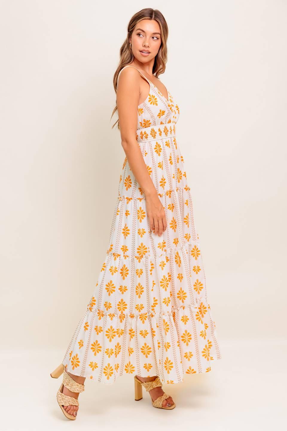 DAILY DELIGHT WOVEN MAXI DRESS - Glamourous Grace