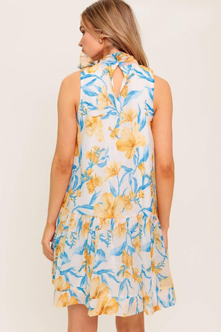 SUMMER SPELL IVORY WOVEN MINI DRESS - Glamourous Grace