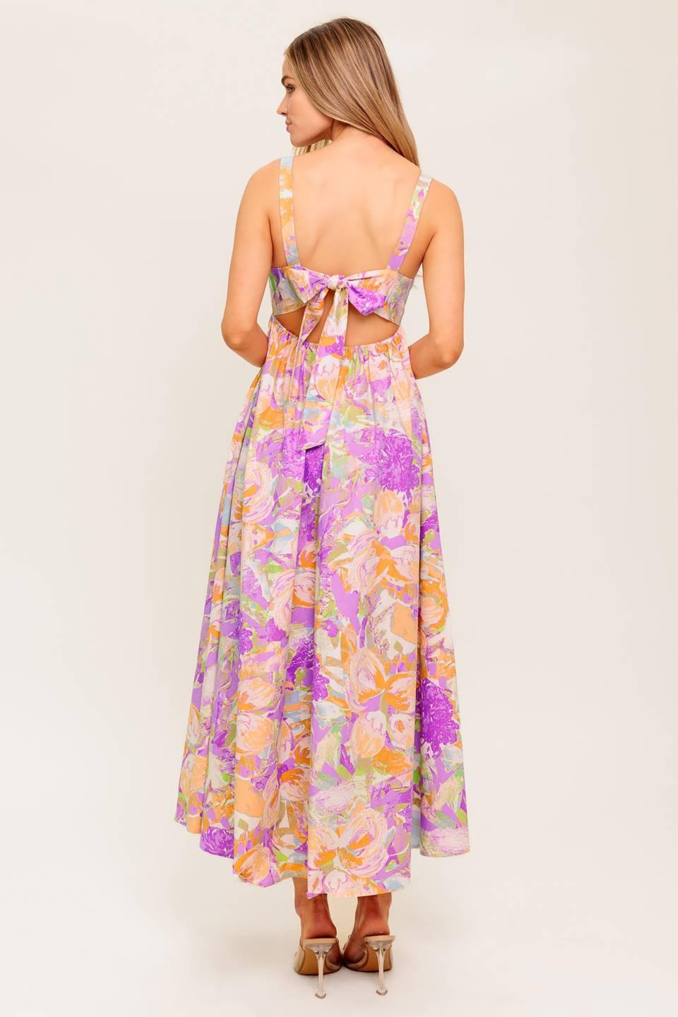 BREEZE SONG PINK WOVEN MIDI DRESS - Glamourous Grace