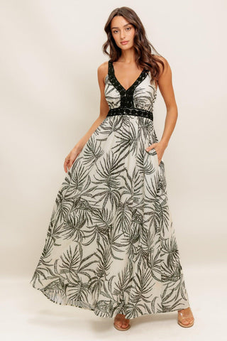 COASTLINE WHISPER WOVEN MAXI DRESS - Glamourous Grace