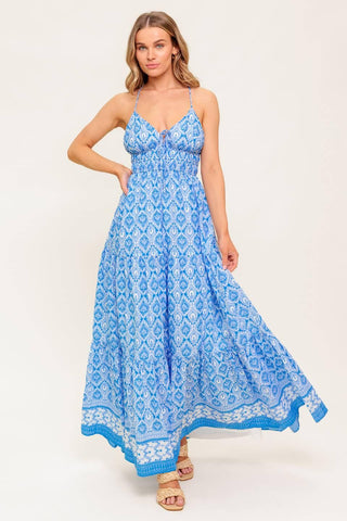 WILDFLOWER RHAPSODY WOVEN MAXI DRESS - Glamourous Grace