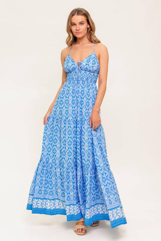 WILDFLOWER RHAPSODY WOVEN MAXI DRESS - Glamourous Grace