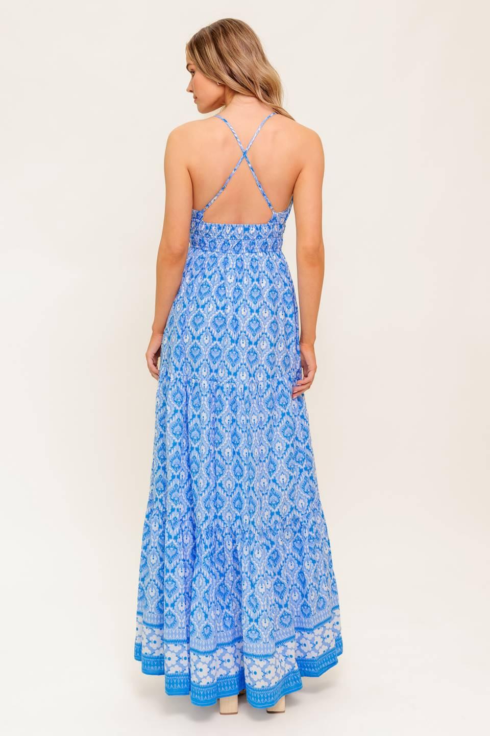 WILDFLOWER RHAPSODY WOVEN MAXI DRESS - Glamourous Grace