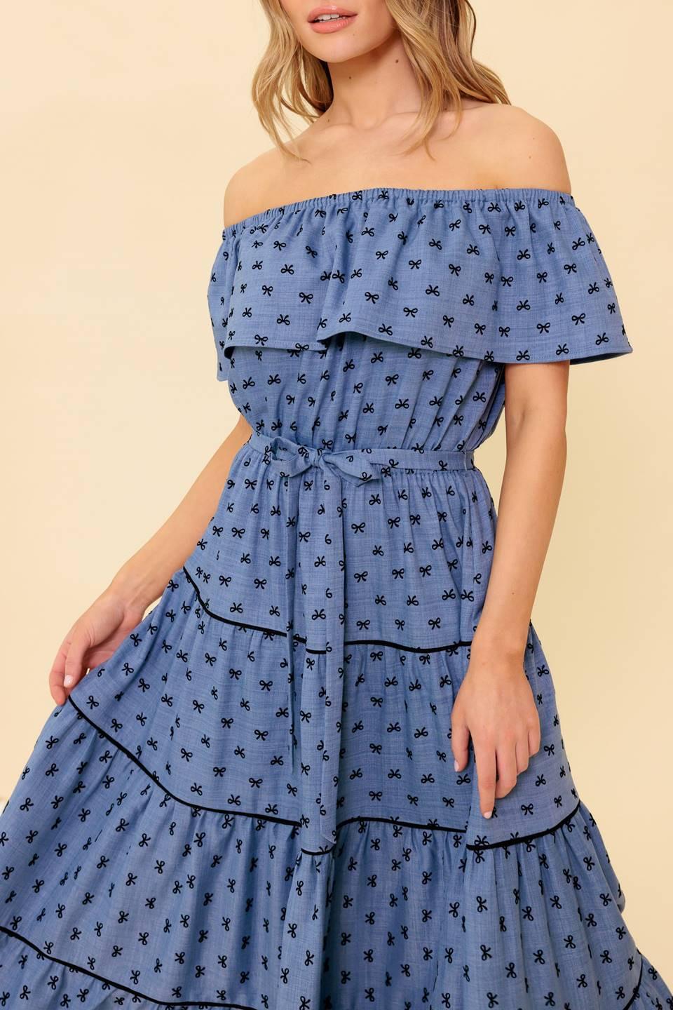YOU'RE UNFORGETTABLE WOVEN MDI DRESS - Glamourous Grace