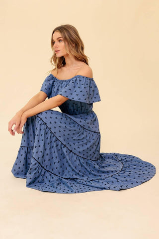 YOU'RE UNFORGETTABLE WOVEN MDI DRESS - Glamourous Grace