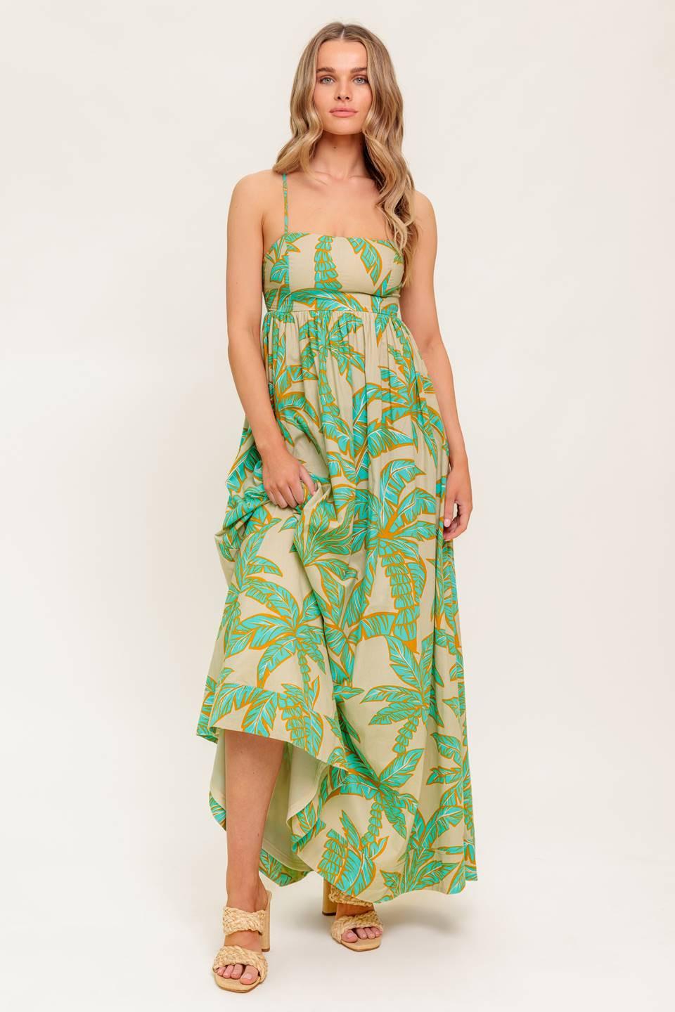 BLOSSOM SPELL WOVEN MAXI DRESS - Glamourous Grace