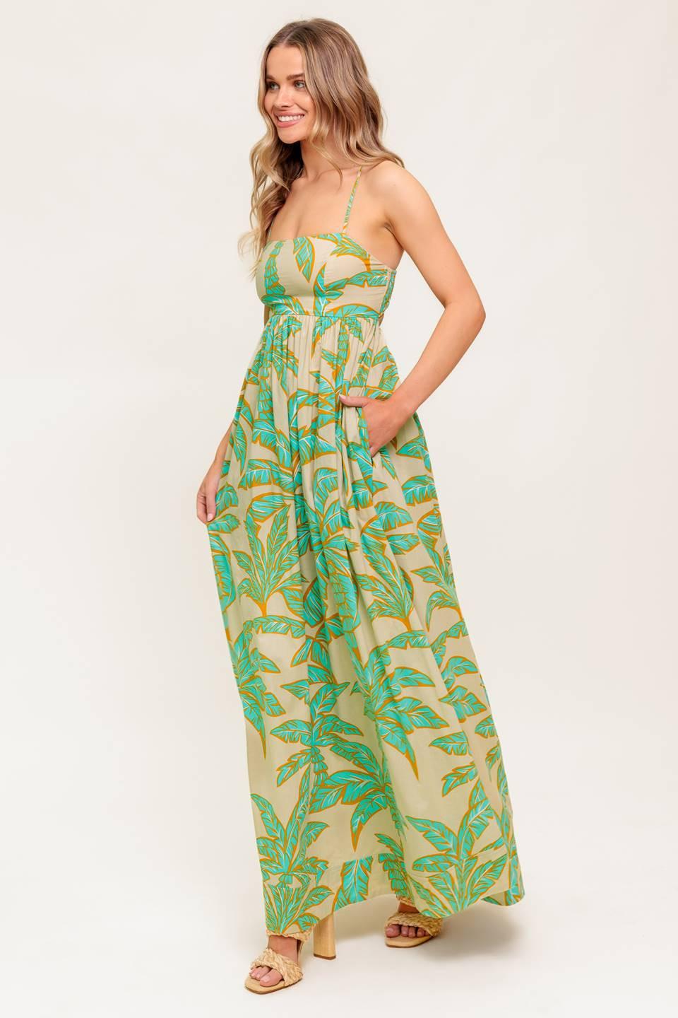 BLOSSOM SPELL WOVEN MAXI DRESS - Glamourous Grace