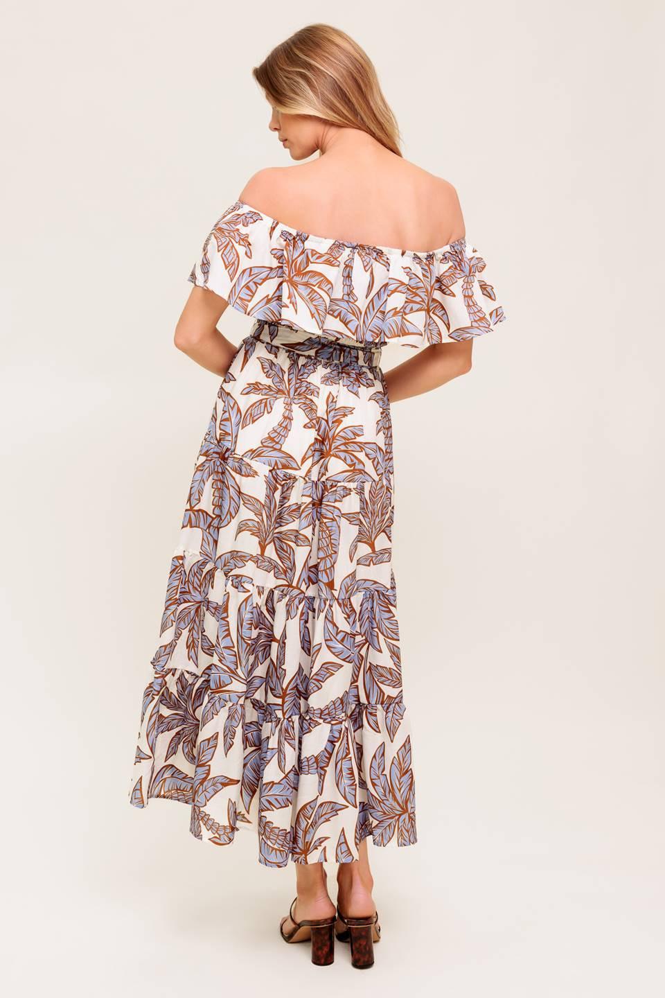 LILY GARDEN LAVENDER WOVEN MIDI DRESS - Glamourous Grace