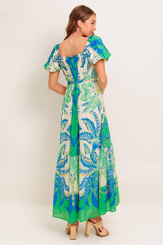 PALM SPRING NIGHTS WOVEN MAXI DRESS - Glamourous Grace