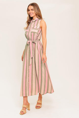 WIND ON MY SKIN WOVEN MIDI DRESS - Glamourous Grace