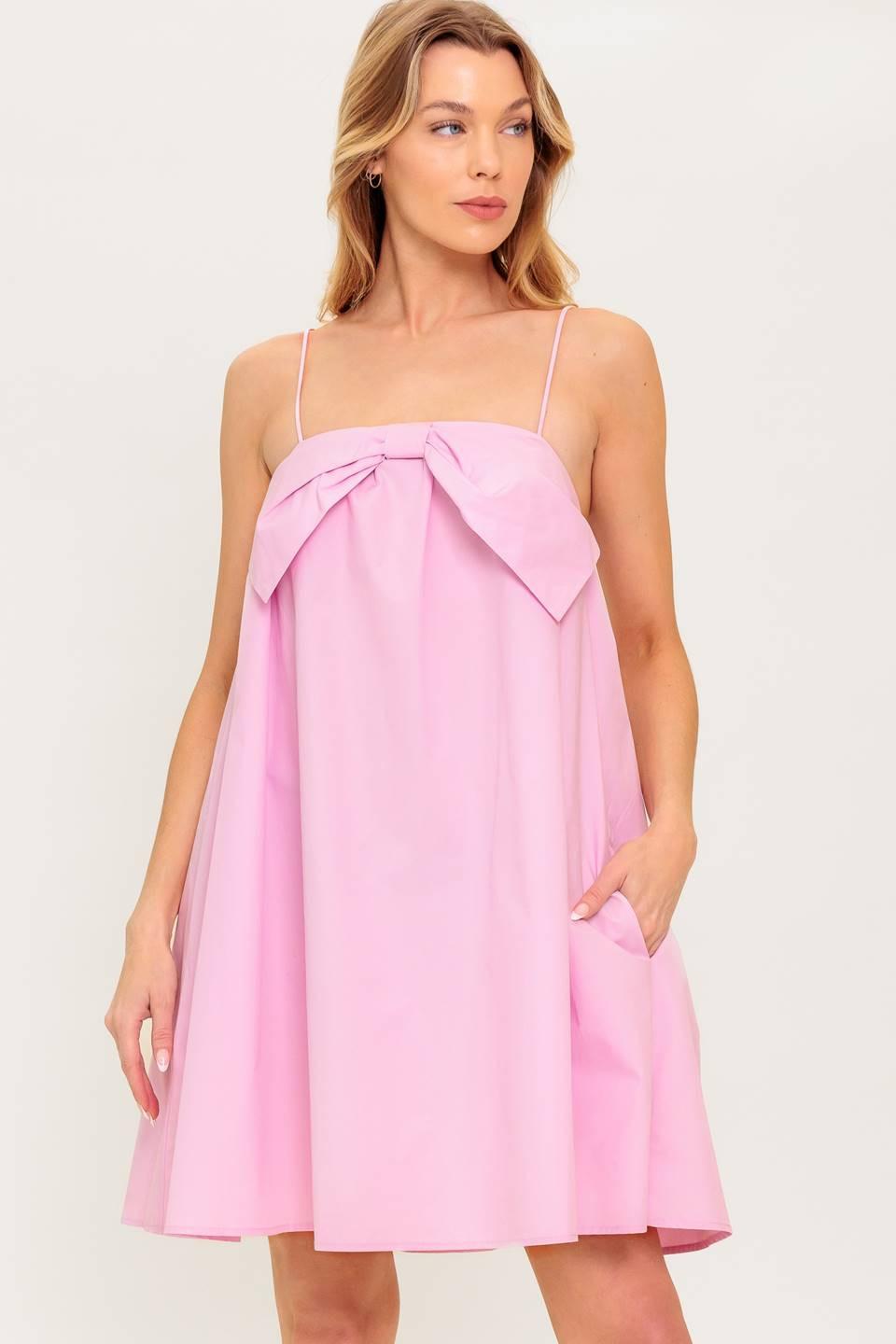 INVESTED IN YOU WOVEN MINI DRESS - Glamourous Grace