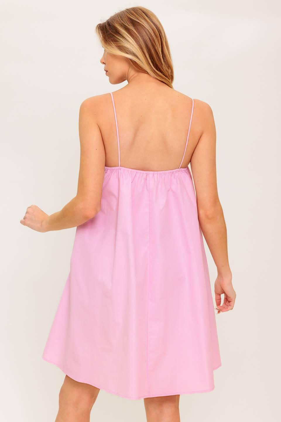 INVESTED IN YOU WOVEN MINI DRESS - Glamourous Grace