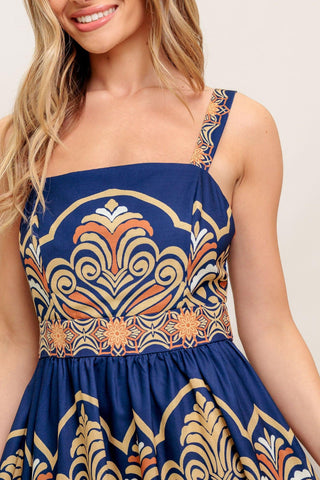 SAHARA DREAMS WOVEN MIDI DRESS - Glamourous Grace