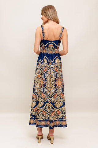 SAHARA DREAMS WOVEN MIDI DRESS - Glamourous Grace