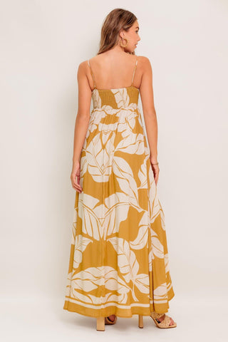 HEART OF HYDRANGEA WOVEN MAXI DRESS - Glamourous Grace
